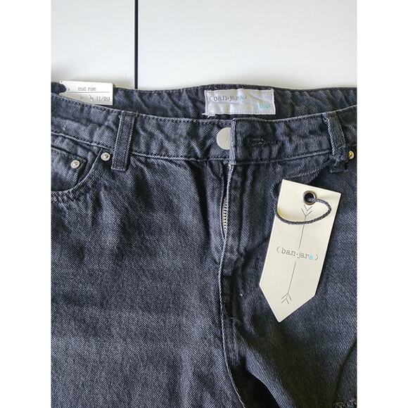 NWT Banjara Rhinestone Straight Leg Jeans Womens 11/29 - Picture 3 of 6